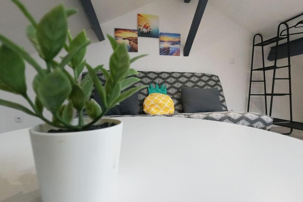 Atypique T1 Duplex - Wifi .Parking .Proche .Gare Lejlighed Saint-Quentin  Eksteriør billede